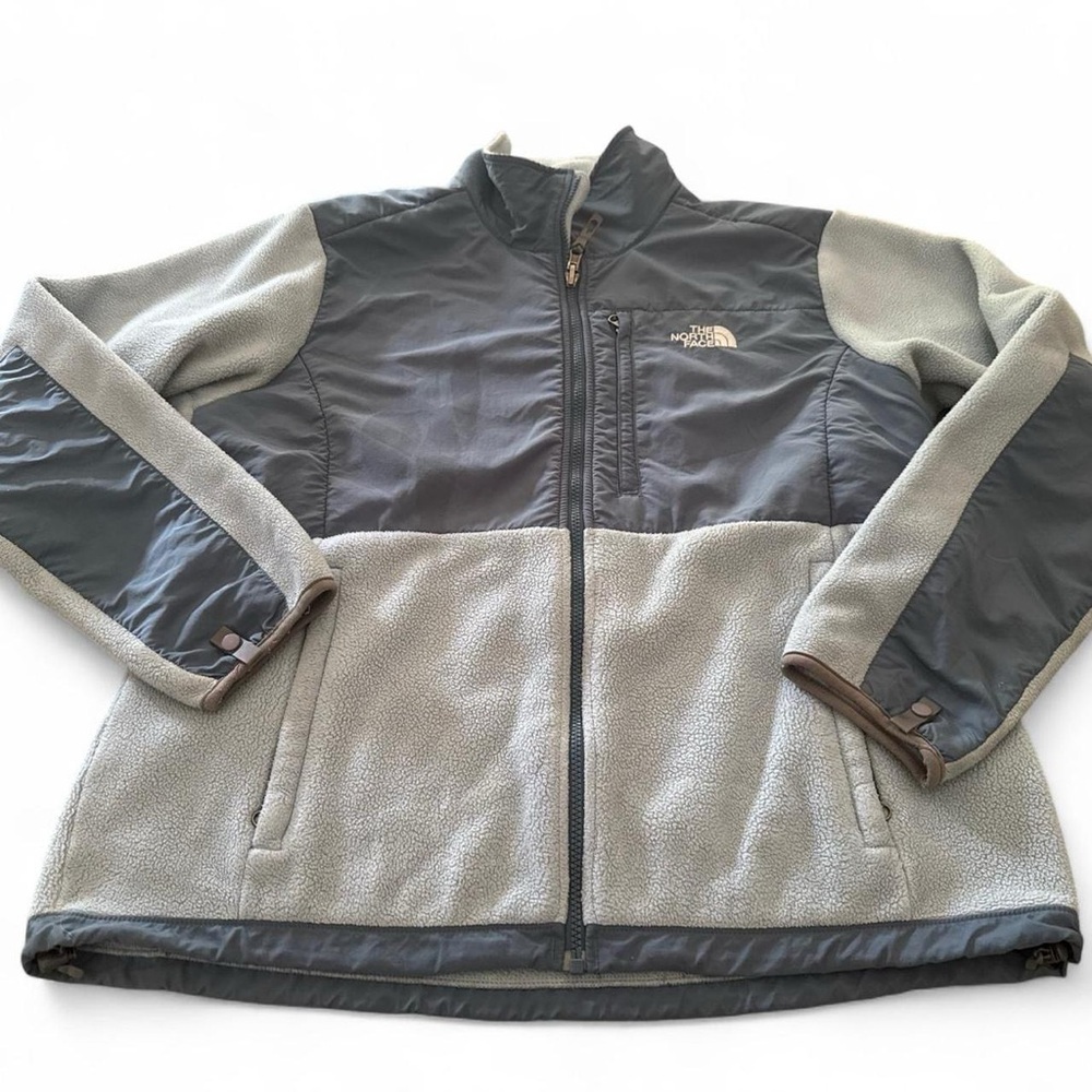 The North Face Denali Jacket Womens Large Blue Polartec Fleece*